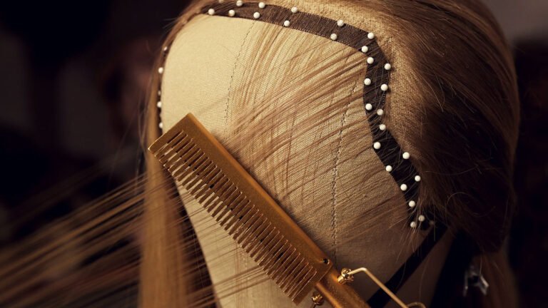 1. Creating & Cutting Baby Hairs