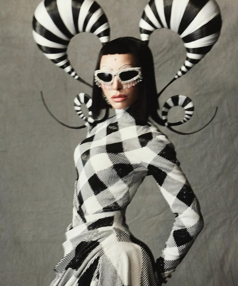 black-white-striped-spiral-horns-editorial-hair-design