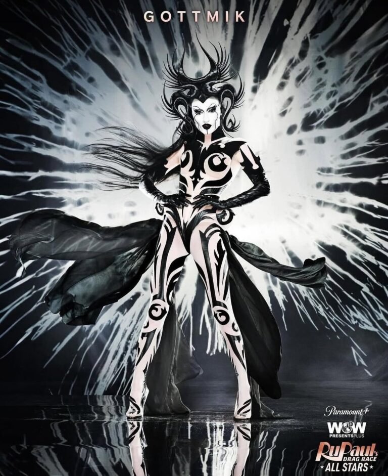 gottmik-black-tribal-horned-hair-sculpture-drag-race